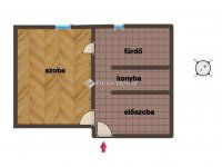 Eladó téglalakás
