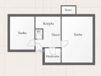 Eladó panellakás, Miskolcon 27.9 M Ft, 2 szobás