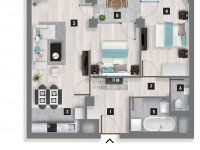 Eladó téglalakás, XIII. kerületben 82.9 M Ft, 3 szobás