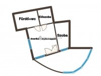 Eladó téglalakás, Pécsett 61.9 M Ft, 2 szobás