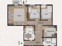 Eladó téglalakás, Budapesten, VIII. kerületben 82.1 M Ft