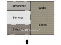 Eladó családi ház, Kállósemjénen 28.5 M Ft, 2 szobás