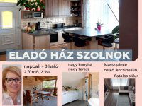 Eladó családi ház, Szolnokon 78.9 M Ft, 2+2 szobás