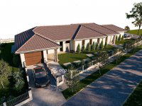 Eladó ikerház, Kistokajon 100 M Ft, 3 szobás