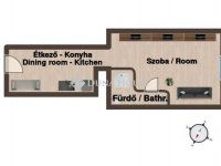 Eladó téglalakás, Budapesten, VII. kerületben 58.9 M Ft