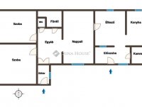 Eladó családi ház, Súron 23 M Ft, 3 szobás