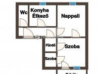 Eladó téglalakás, Pécsett 54.9 M Ft, 3 szobás