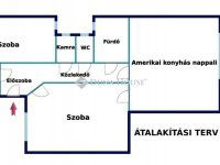 Eladó téglalakás, IX. kerületben 79.9 M Ft, 2 szobás