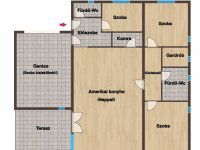 Eladó ikerház, Pécsett 104.9 M Ft, 3 szobás