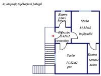 Eladó családi ház, Cereden 12 M Ft, 4 szobás