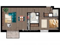 Eladó téglalakás, Dunaföldváron 65.093 M Ft, 2 szobás