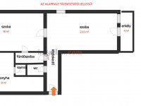 Eladó téglalakás, Halásztelken 52.9 M Ft, 2 szobás