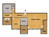 Eladó téglalakás, Rajkán 61.175 M Ft, 2 szobás