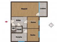 Eladó panellakás, III. kerületben 85 M Ft, 1+2 szobás