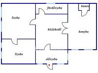 Eladó családi ház, Hajdúbagoson 35 M Ft, 3 szobás