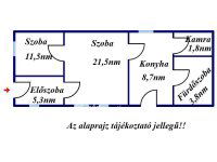 Eladó családi ház, Jászberényben 28 M Ft, 1+1 szobás