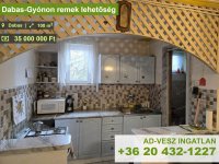 Eladó családi ház, Dabason 35 M Ft, 3 szobás