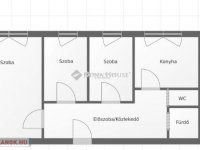 Eladó panellakás, XIX. kerületben 56.9 M Ft, 1+2 szobás