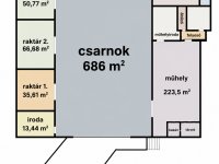 Eladó ipari ingatlan, Tökön 329 M Ft / költözzbe.hu
