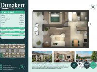 Eladó téglalakás, Vácon, Németh László utcában 76.99 M Ft