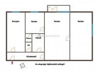 Eladó téglalakás
