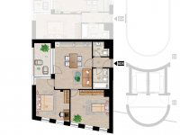 Eladó téglalakás, XVIII. kerületben, Üllői úton 85.536 M Ft