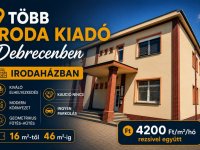 Kiadó iroda, Debrecenben 67 E Ft / hó / költözzbe.hu
