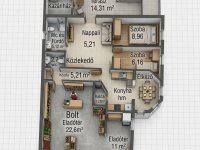 Eladó családi ház, Nyírpazonyon 89.9 M Ft, 2+2 szobás