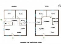 Eladó családi ház, Gyálon 129.99 M Ft, 6 szobás