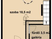Eladó téglalakás, VIII. kerületben 44.99 M Ft, 1 szobás