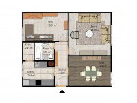 Eladó téglalakás, Oroszlányban 26.5 M Ft, 3 szobás