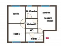 Eladó téglalakás, VIII. kerületben 120 M Ft, 3 szobás