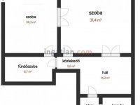 Eladó téglalakás