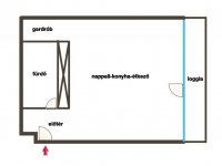 Eladó téglalakás, Debrecenben 39.9 M Ft, 1 szobás