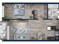 Eladó téglalakás, XIII. kerületben 87.79 M Ft, 1+1 szobás