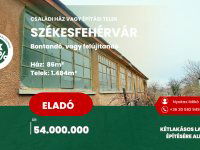 Eladó családi ház, Székesfehérvárott 54 M Ft, 3 szobás