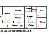 Eladó családi ház, Kiskunlacházán 59.9 M Ft, 4 szobás