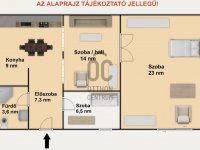Eladó családi ház, XVIII. kerületben 84.9 M Ft, 3 szobás