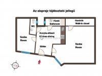 Eladó téglalakás, IX. kerületben 74.9 M Ft, 1+1 szobás
