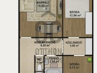 Eladó téglalakás, X. kerületben 69.99 M Ft, 3 szobás