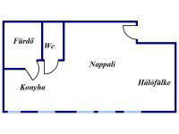 Eladó téglalakás, Lajosmizsén 32 M Ft, 1 szobás