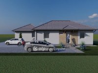 Eladó ikerház, Kápolnásnyéken 98 M Ft, 4 szobás