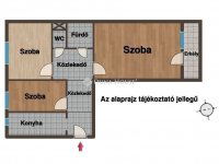 Eladó panellakás, XIX. kerületben 58 M Ft, 3 szobás