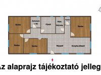Eladó családi ház, Sülysápon 70 M Ft, 5 szobás