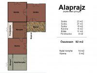 Eladó családi ház, Bakonypéterden 44.9 M Ft, 3 szobás