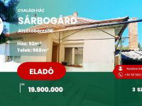 Eladó családi ház, Sárbogárdon 19.9 M Ft, 3 szobás