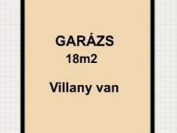 Eladó garázs
