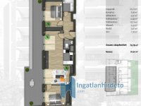 Eladó téglalakás