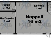 Eladó téglalakás, Szegeden 35 M Ft, 1 szobás