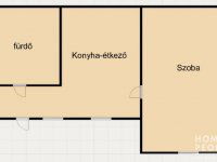Eladó családi ház, Hódmezővásárhelyen 23 M Ft, 1 szobás